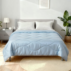 Giselle Tencel Quilt 200GSM Summer Quilts Comforter Doona Light Weight Soft Throw Blanket Super King - SportZone.co.nz