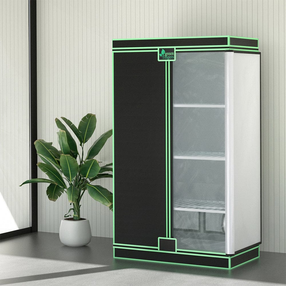 Green Fingers Grow Tent 100x60x180cm 4 Tiers Kits Hydroponics Indoor Grow System - SportZone.co.nz
