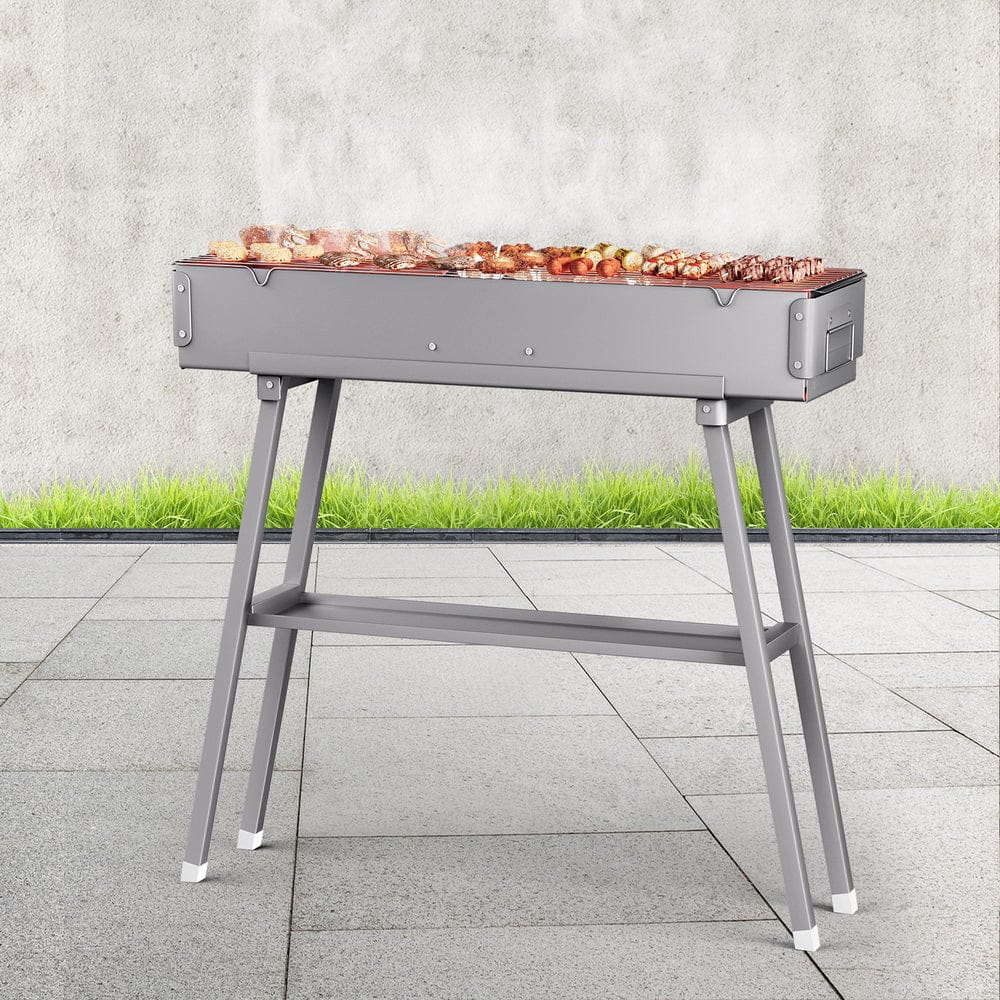 Grillz BBQ Grill Charcoal Smoker Barbecue Portable - SportZone.co.nz