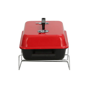 Grillz Charcoal BBQ Portable Grill Camping Barbecue Outdoor Cooking Smoker - SportZone.co.nz