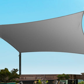 Instahut Shade Sail Cloth Shadecloth Rectangle Canopy 280gsm 3x4m - SportZone.co.nz