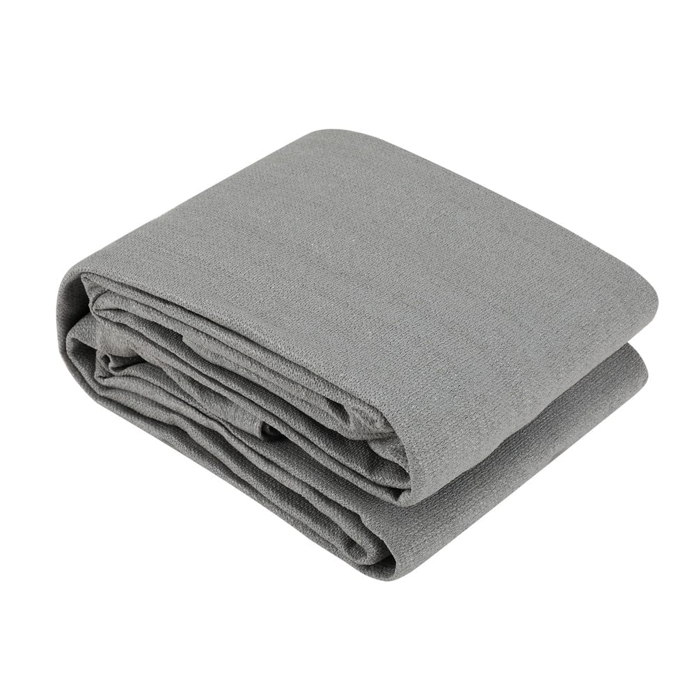 Instahut Shade Sail Cloth Shadecloth Square Sun Canopy 5x6m - SportZone.co.nz