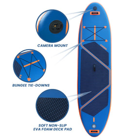 Kahuna Kai Premium Sports 10.6FT Inflatable Paddle Board - SportZone.co.nz