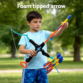 Keezi Kids Bow and Arrow Set Outdoor Sport Game Archery Toys 6 Arrows Children Gifts - SportZone.co.nz