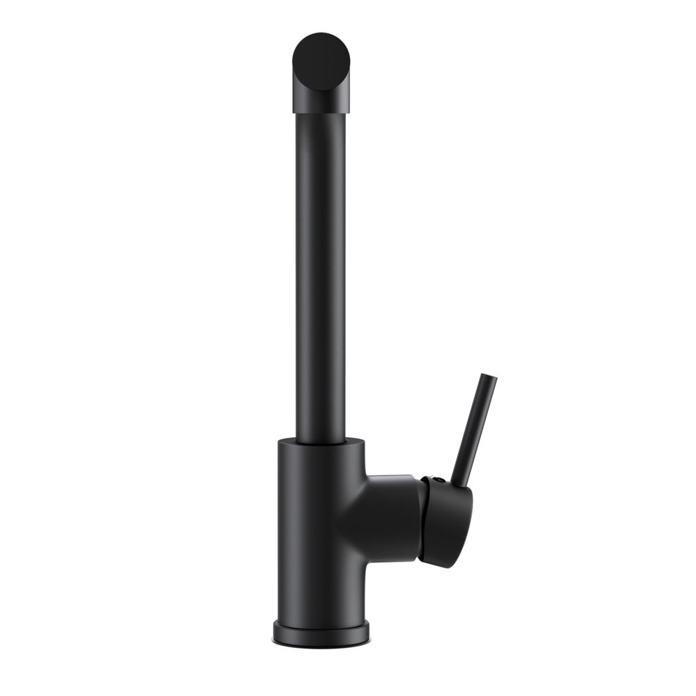 Kitchen Mixer Tap Pull Out Rectangle 2 Mode Sink Basin Faucet Swivel WELS Black - SportZone.co.nz