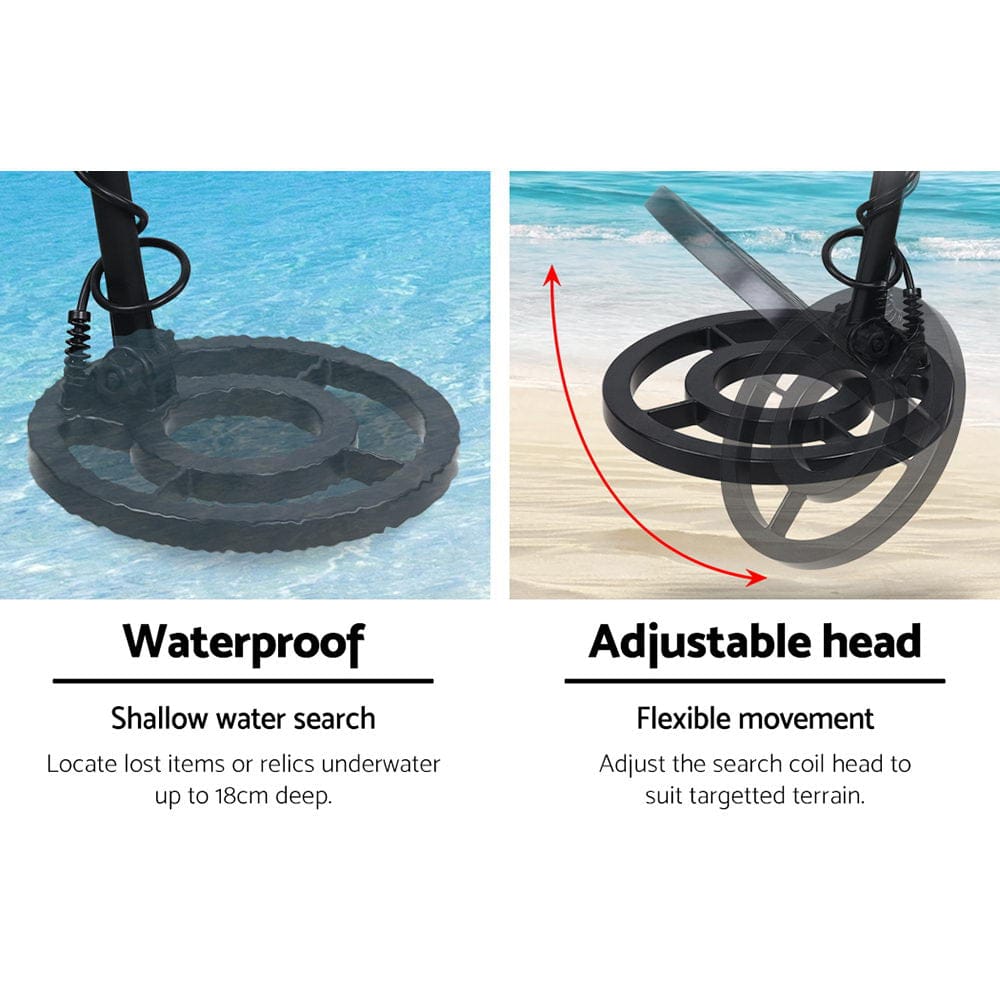 Metal Detector 180MM Deep Sensitive Waterproof Pinpointer Treasure Hunter Yellow - SportZone.co.nz