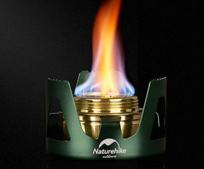 Naturhike Stainless Steel Picnic Solid Alcohol Stove: Elevate Your Camping Cuisine with Ultra - Light Precision - SportZone.co.nz