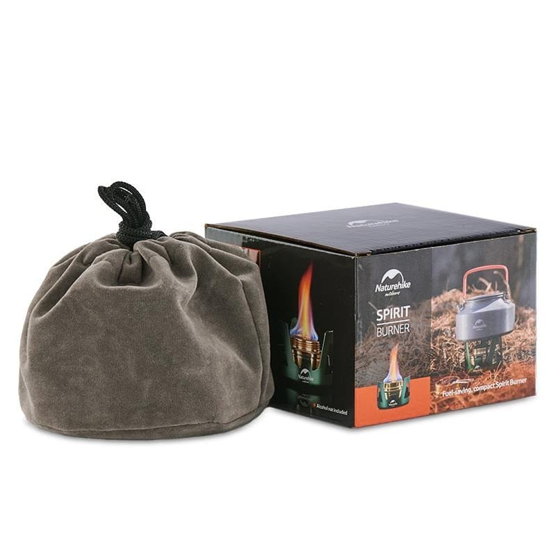 Naturhike Stainless Steel Picnic Solid Alcohol Stove: Elevate Your Camping Cuisine with Ultra - Light Precision - SportZone.co.nz