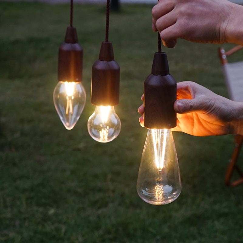 Outdoor Portable Camping Lights Retro Lighting LED Cable Lights Tent Lights Christmas Camping Atmosphere Lights Decorative Chandeliers - SportZone.co.nz