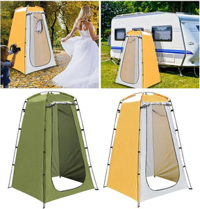 Pop - up Tent Changing Room 120x120x190 cm, Foldable Outdoor Camping Shelter with Inner Pocket, Multicolored - SportZone.co.nz