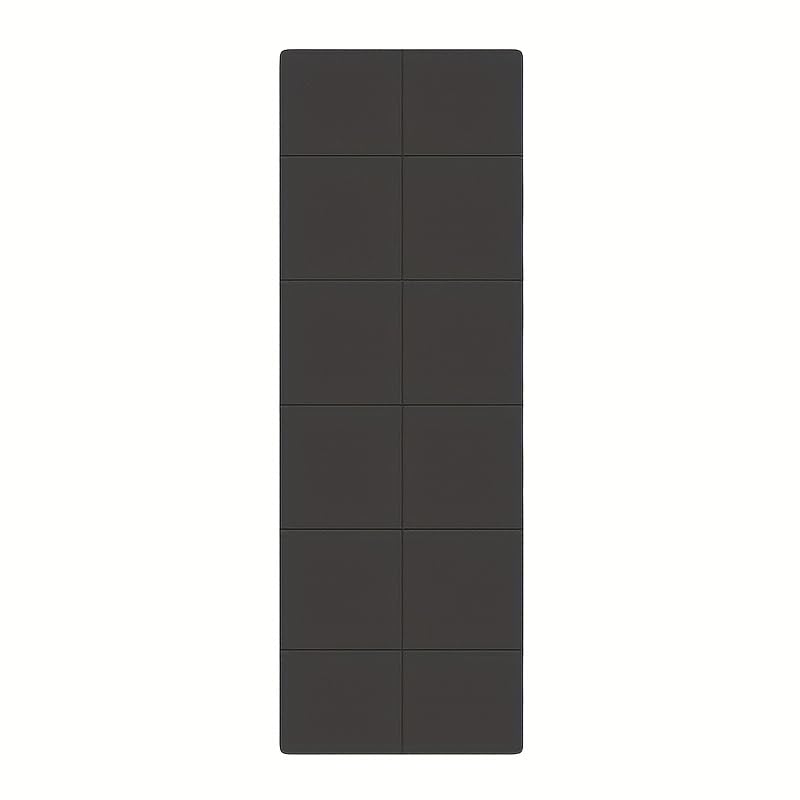 Portable Foldable Yoga Mat – Dual - Sided Non - Slip TPE Exercise Mat for Yoga, Pilates, Kids Nap & Travel (Black) | Other Colors Available in Store - SportZone.co.nz