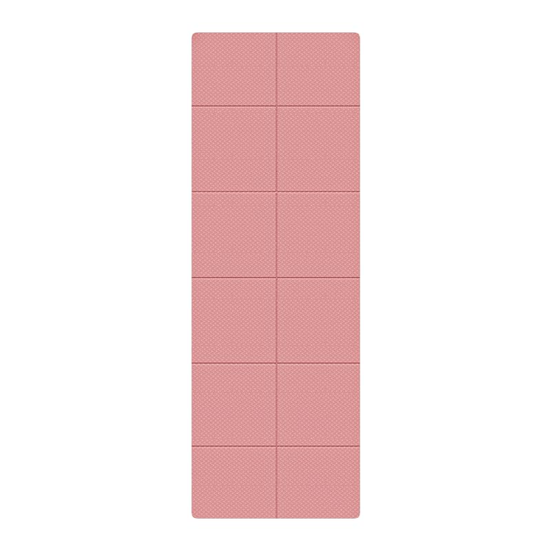 Portable Foldable Yoga Mat – Dual - Sided Non - Slip TPE Exercise Mat for Yoga, Pilates, Kids Nap & Travel (Pink) | Other Colors Available in Store - SportZone.co.nz