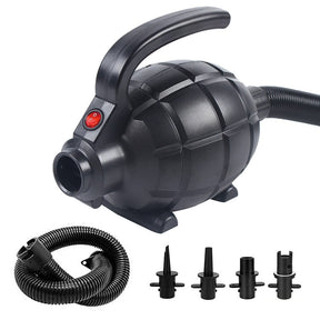 PROFLEX 600W Electric Air Pump Portable Inflator for Air Track Mat Inflatables 4 Nozzles - SportZone.co.nz