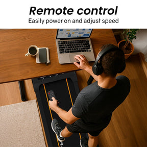 PROFLEX Walking Pad Under Desk Treadmill Foldable LCD Remote - SportZone.co.nz