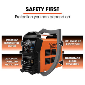 ROSSI 60A Plasma Cutter | Pilot Arc DC Inverter Metal Cutting Machine - SportZone.co.nz