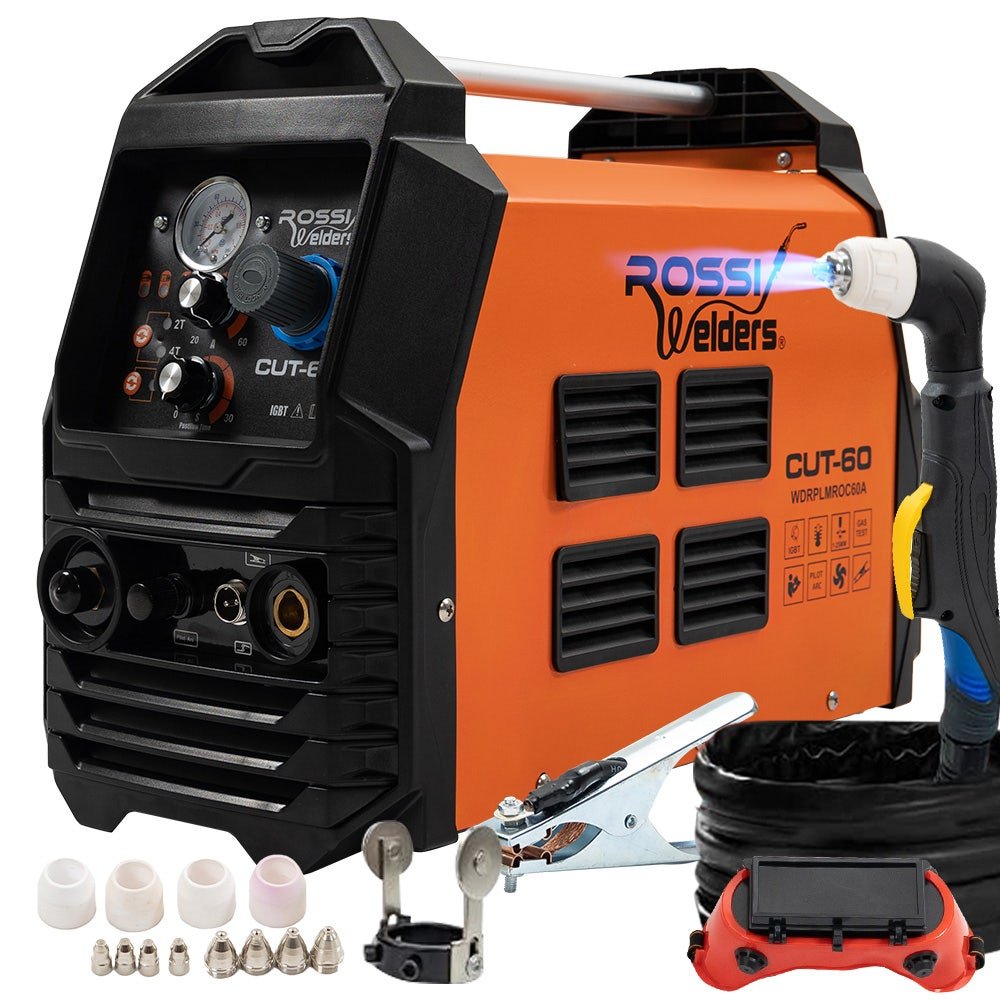 ROSSI 60A Plasma Cutter | Pilot Arc DC Inverter Metal Cutting Machine - SportZone.co.nz
