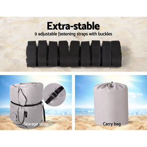 Seamanship 14 - 16ft Boat Cover Trailerable Marine Grade 600D - SportZone.co.nz