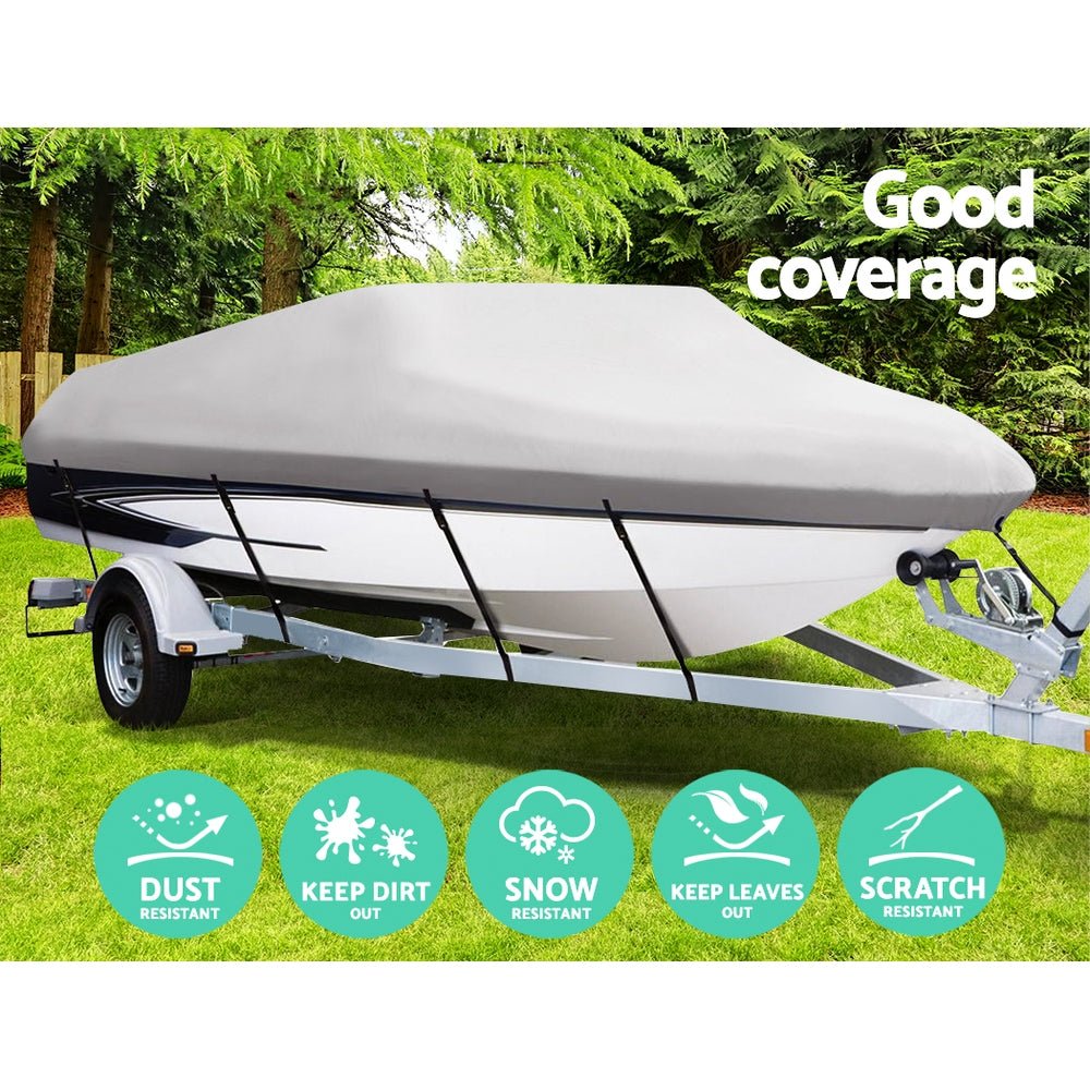 Seamanship 14 - 16ft Boat Cover Trailerable Marine Grade 600D - SportZone.co.nz