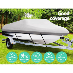 Seamanship 14 - 16ft Boat Cover Trailerable Marine Grade 600D - SportZone.co.nz