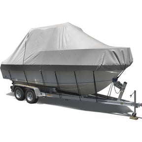 Seamanship Boat Cover 25 - 27ft Trailerable Jumbo Marine 600D Heavy Duty Grey - SportZone.co.nz