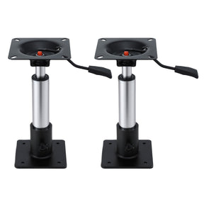 Seamanship Boat Seat Pedestal 34–46cm Adjustable Gas Lift 360 Degrees Swivel 2 Pack - SportZone.co.nz