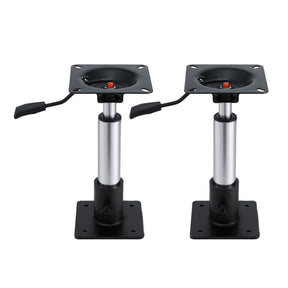 Seamanship Boat Seat Pedestal 34–46cm Adjustable Gas Lift 360 Degrees Swivel 2 Pack - SportZone.co.nz
