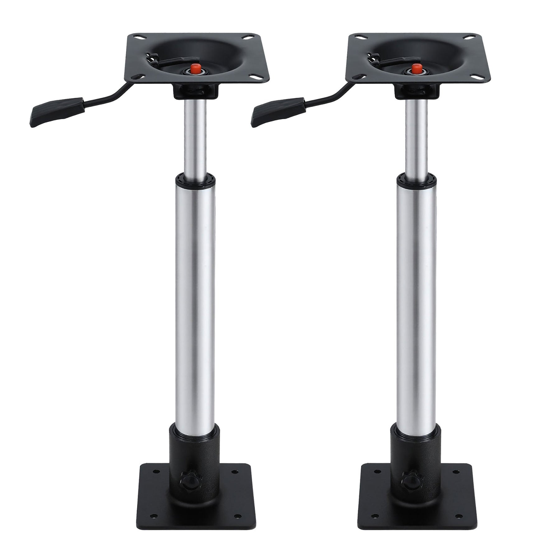 Seamanship Boat Seat Pedestal 55–75cm Adjustable Gas Lift 360 Degrees Swivel 2 Pack - SportZone.co.nz