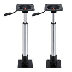 Seamanship Boat Seat Pedestal 55–75cm Adjustable Gas Lift 360 Degrees Swivel 2 Pack - SportZone.co.nz