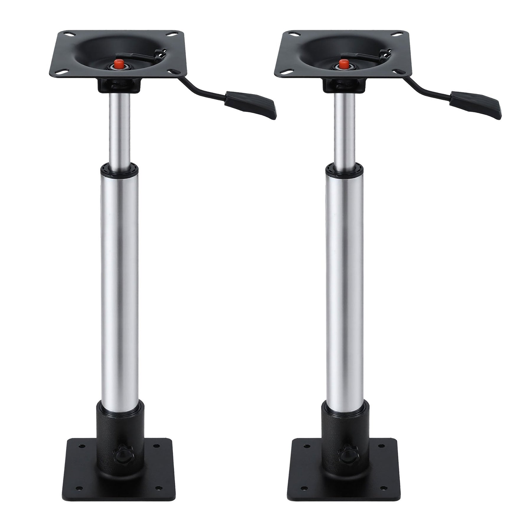 Seamanship Boat Seat Pedestal 55–75cm Adjustable Gas Lift 360 Degrees Swivel 2 Pack - SportZone.co.nz