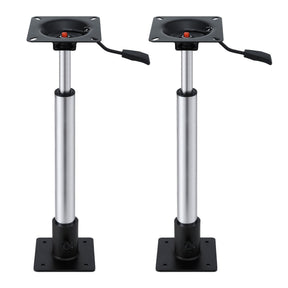 Seamanship Boat Seat Pedestal 55–75cm Adjustable Gas Lift 360 Degrees Swivel 2 Pack - SportZone.co.nz