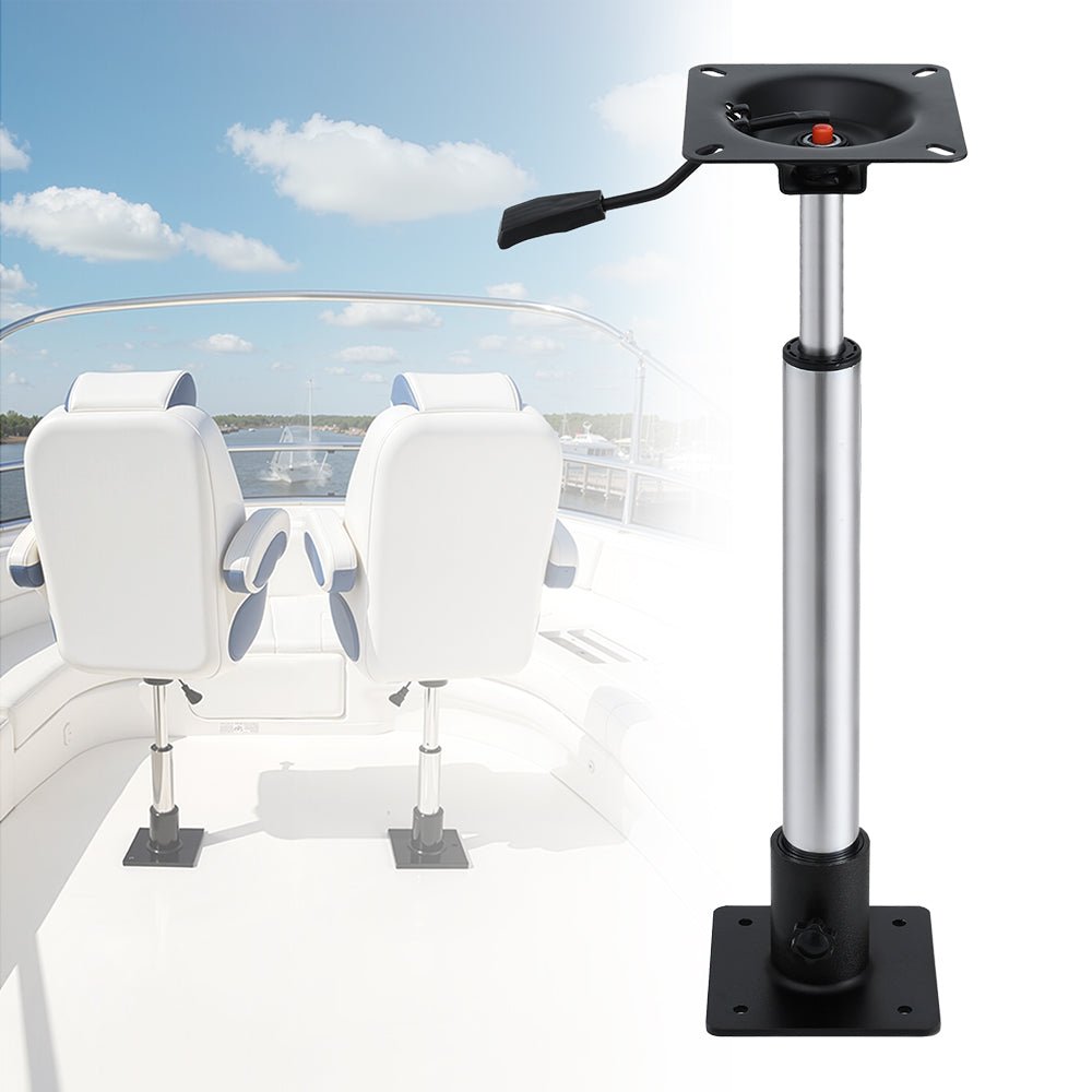 Seamanship Boat Seat Pedestal 55 - 75cm Adjustable Gas Lift 360 Degrees Swivel - SportZone.co.nz