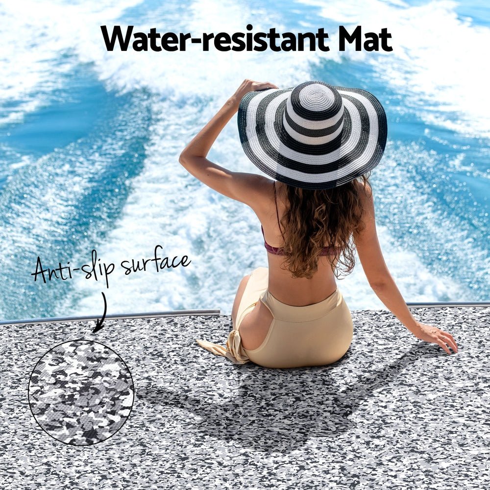 Seamanship EVA Foam Boat Flooring Marine Mat Decking Sheet 240x90x0.6cm Camo - SportZone.co.nz