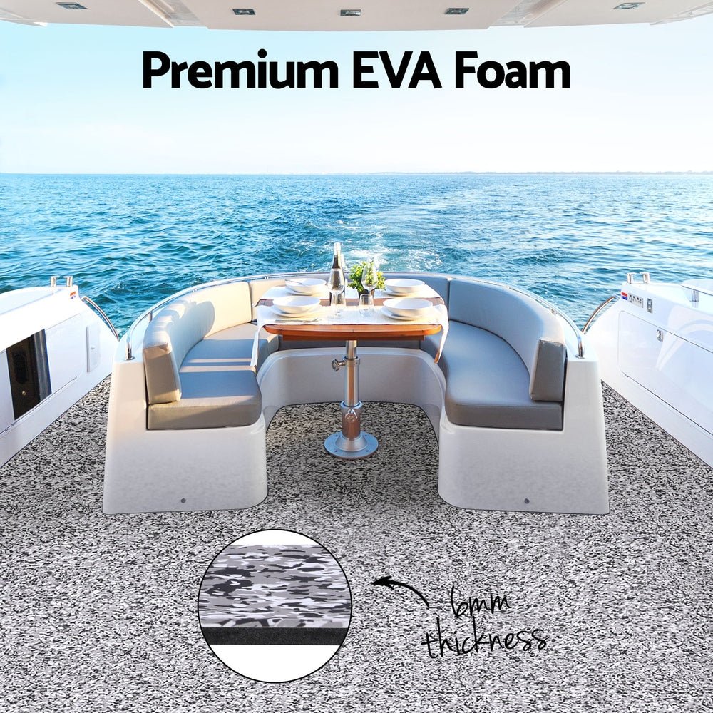 Seamanship EVA Foam Boat Flooring Marine Mat Decking Sheet 240x90x0.6cm Camo - SportZone.co.nz