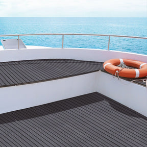 Seamanship EVA Foam Boat Flooring Mat Decking Sheet 240x90x0.6cm Dark Grey Decor - SportZone.co.nz