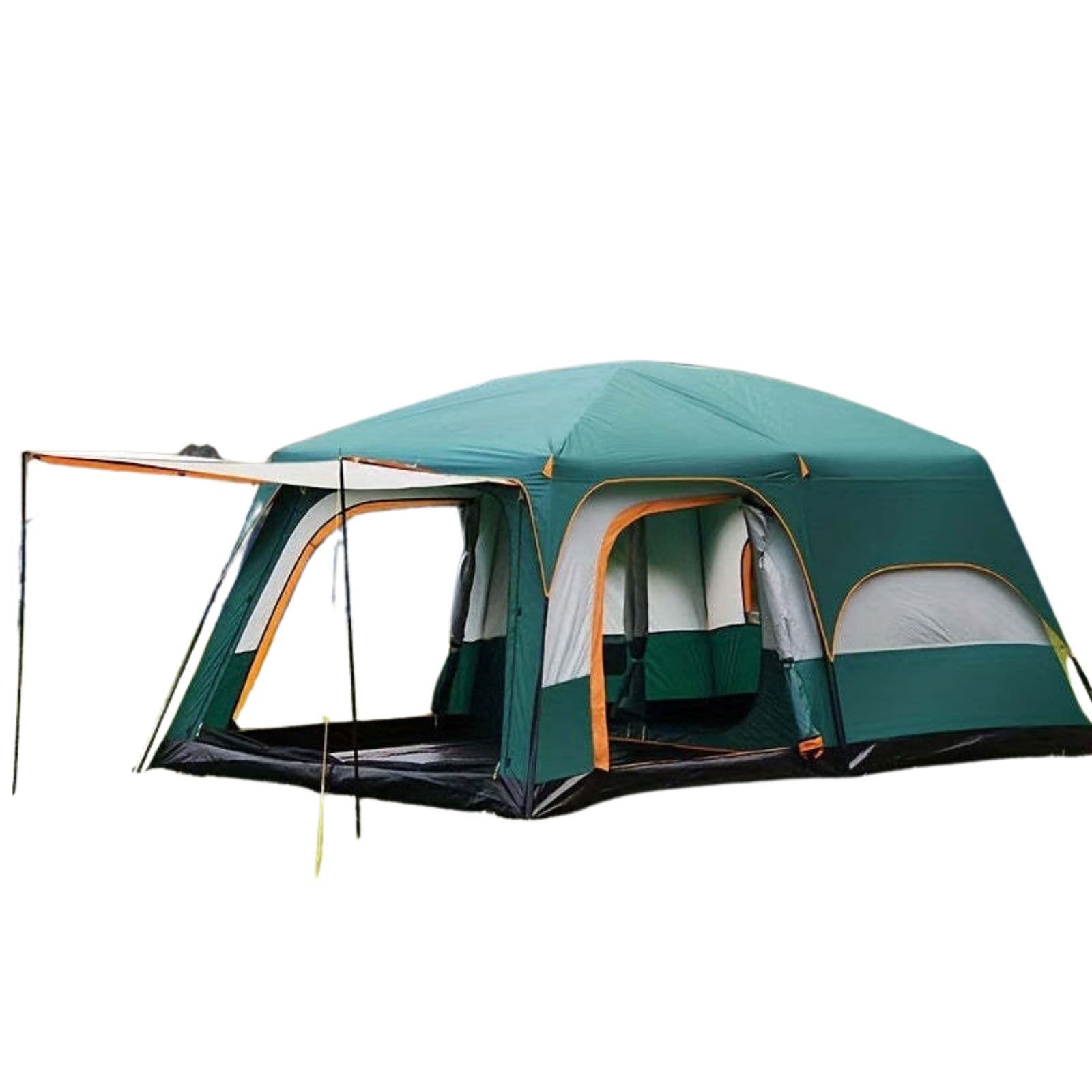 Tasman 3 - 5 Person Tent Camping Hiking Festival Pop Up Sleeping - Green - SportZone.co.nz