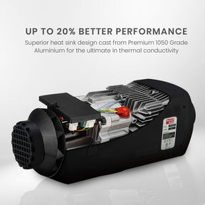 Thermomate Diesel Heater 12V 5kW Caravan Tank Remote Camper Trailer Van Air Motorhome RV Parking - SportZone.co.nz