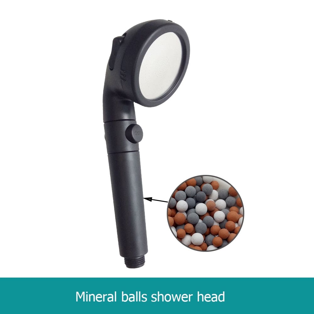 Tourmaline Balls Filter Shower Head - SportZone.co.nz