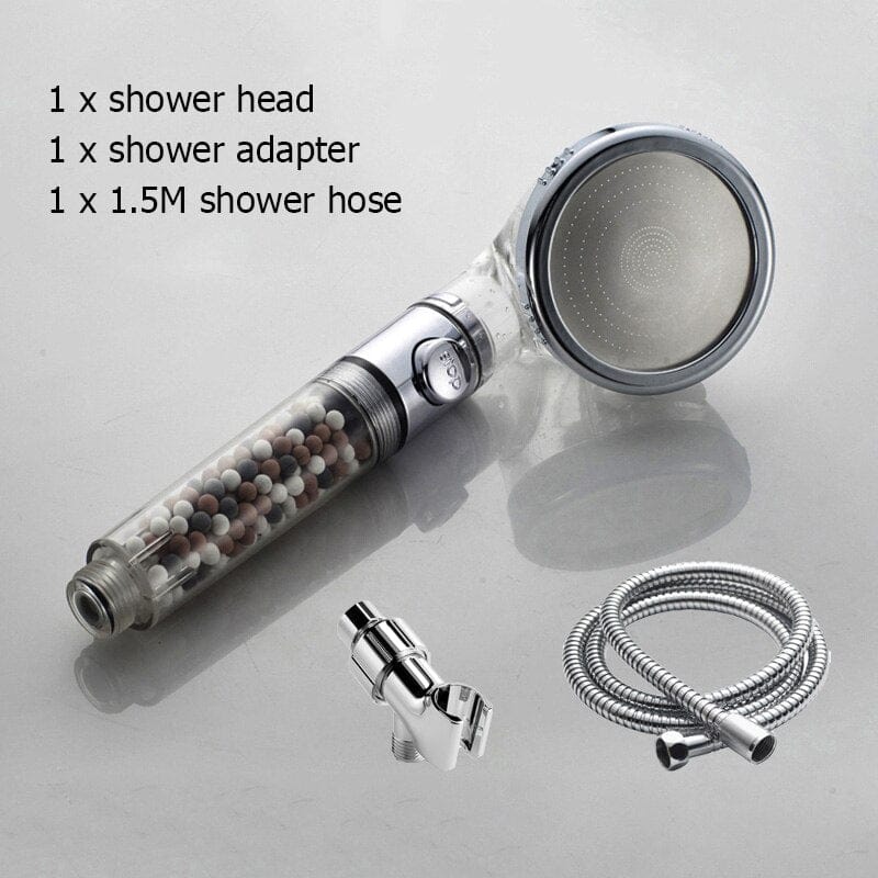 Tourmaline Balls Filter Shower Head - SportZone.co.nz