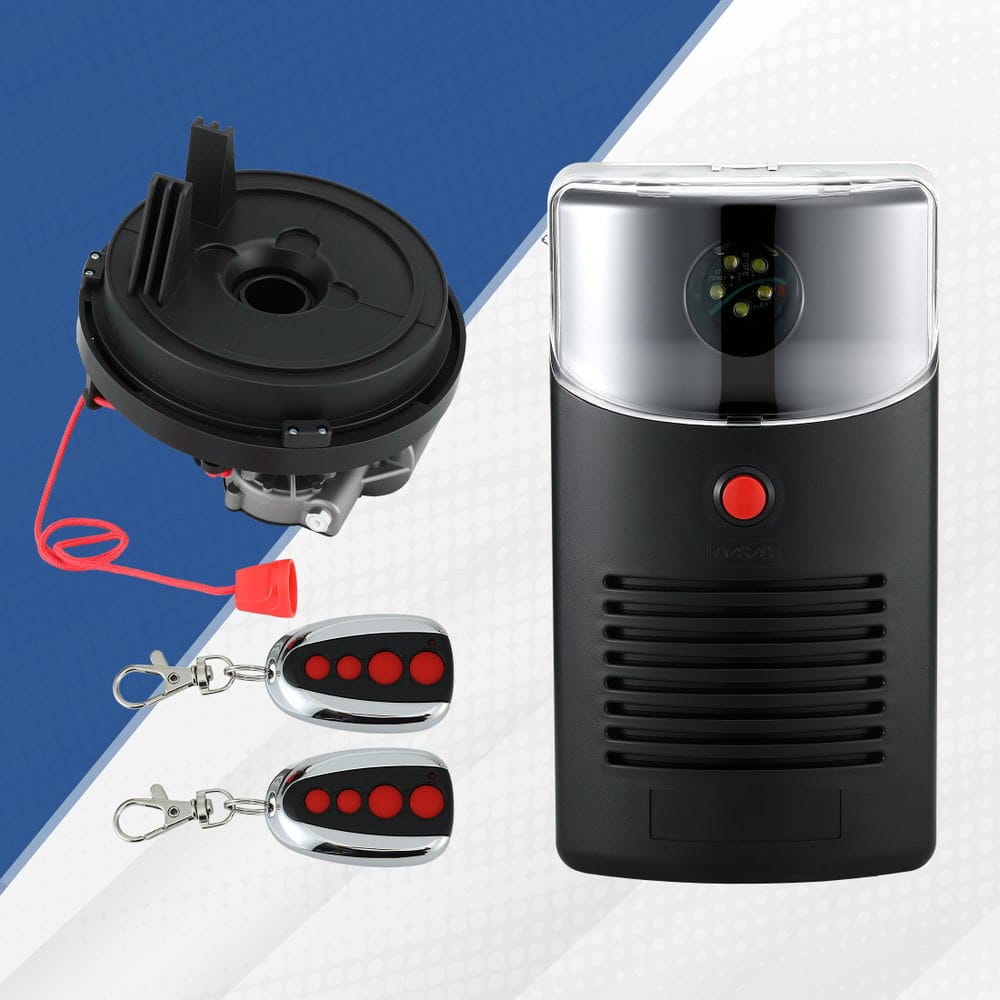 UL - tech Garage Roller Door Opener 250N Motor Auto Safety Reverse 220V - SportZone.co.nz