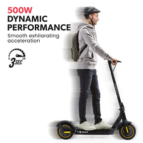 VALK Synergy 7 Electric Scooter 500W 15Ah | Adult eScooter | NZ & AU Compliant - SportZone.co.nz