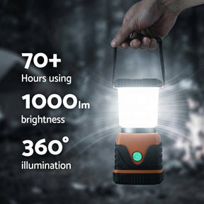 Weisshorn 2 - Pack LED Camping Lanterns, 1000LM Super Bright Waterproof Portable Emergency Tent Lights - SportZone.co.nz