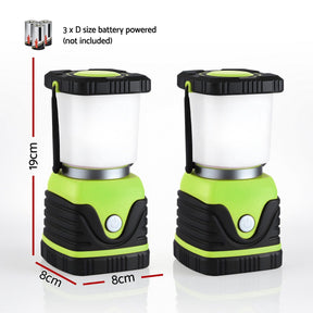 Weisshorn 2 - Pack LED Camping Lanterns, 1000LM Super Bright Waterproof Portable Emergency Tent Lights - SportZone.co.nz