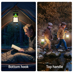 Weisshorn 2 - Pack LED Camping Lanterns, 1000LM Super Bright Waterproof Portable Emergency Tent Lights - SportZone.co.nz
