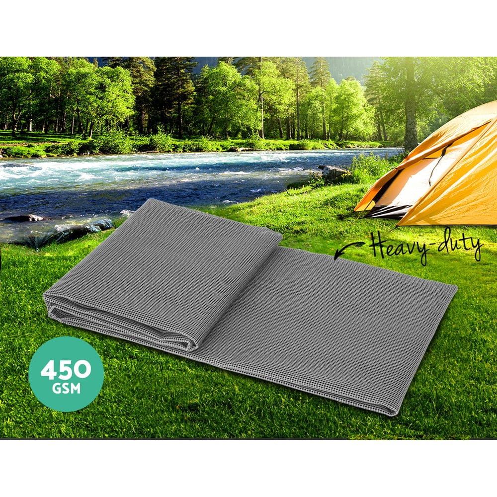 Weisshorn 3M X 2.5M Annex Matting Floor Mats Mesh Caravan Camping Annexe 2pcs - SportZone.co.nz
