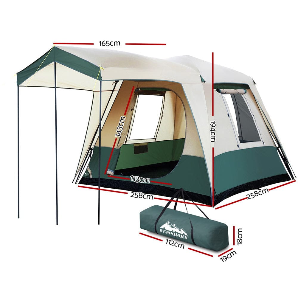 Weisshorn 4 - Person Family Dome Tent | Quick Setup Camping Tent - SportZone.co.nz
