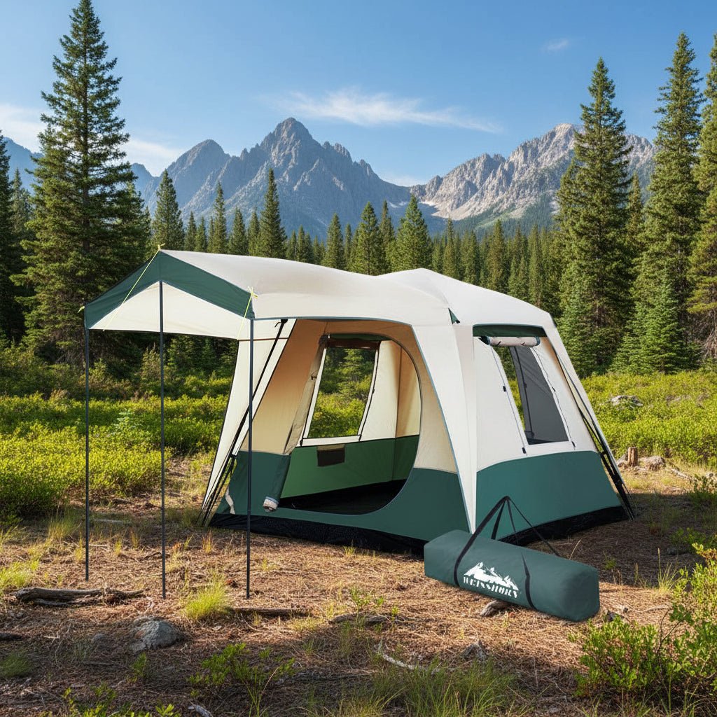 Weisshorn 4 - Person Family Dome Tent | Quick Setup Camping Tent - SportZone.co.nz