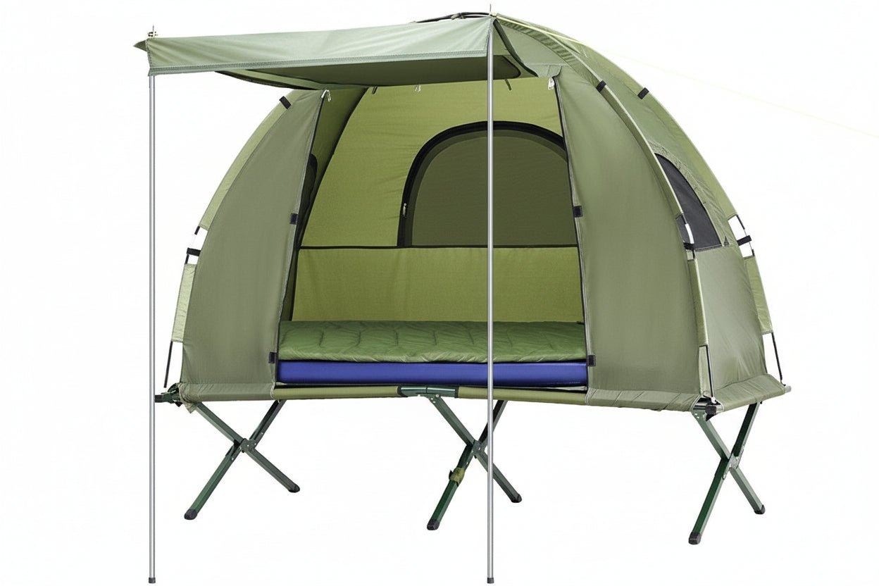 Weisshorn 5 - in - 1 Camping Tent Cot 1 - person Air Mattress Camping Bed - SportZone.co.nz