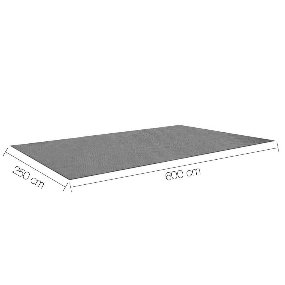 Weisshorn 6M X 2.5M Annex Matting 600GSM Floor Mats Mesh Caravan Camping Annexe - SportZone.co.nz