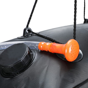 Weisshorn Camping Shower Bag 40L Black - SportZone.co.nz