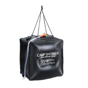 Weisshorn Camping Shower Bag 40L Black - SportZone.co.nz
